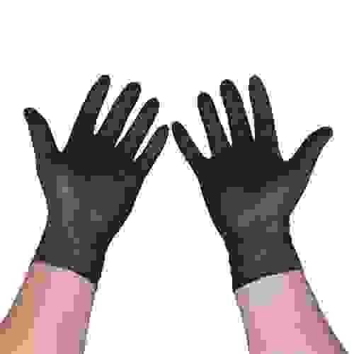GUANTES NITRILO Negros