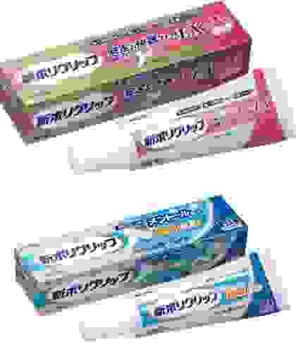 【日本直送】日本GSK 新款加強版與清涼版 假牙黏著劑 去除口臭 食物不卡 穩定 舒服 40g 大阪實體藥妝店直送