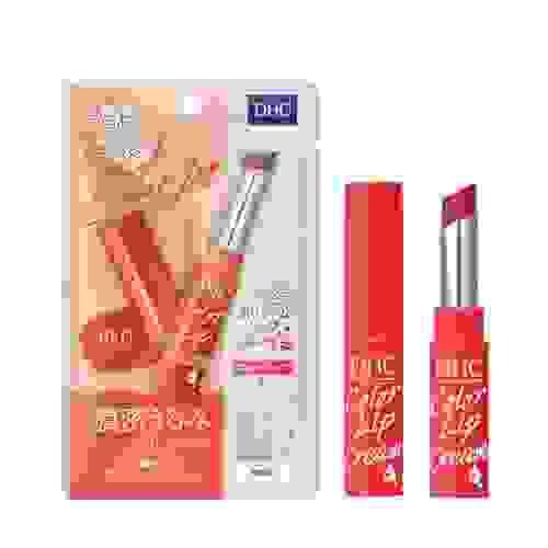 【日本直送】日本 DHC 濃密潤唇膏 日本限定DHC潤色款【紅色】保濕滋潤 補水防乾裂 護唇膏 大阪實體藥妝店直送