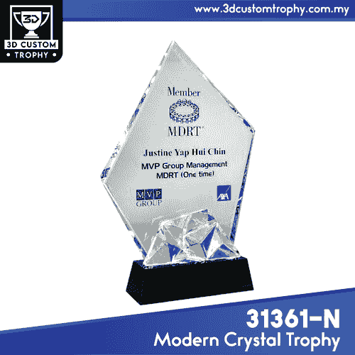 31361-N Exclusive Crystal Plaque