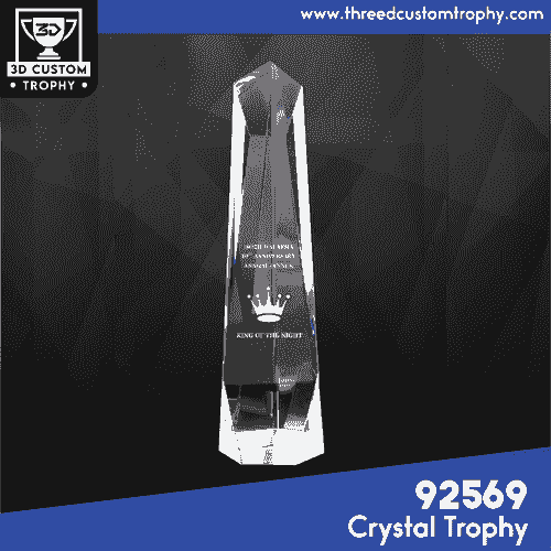 92569 Crystal Trophy
