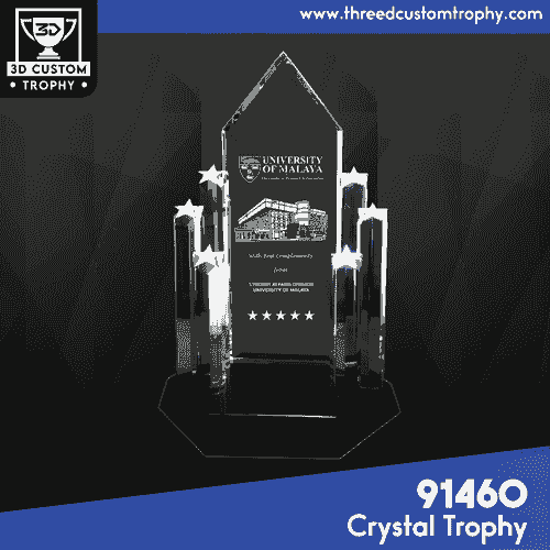 91460 Star Crystal Trophy