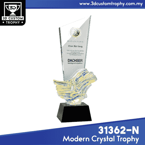 31362-N Exclusive Crystal Plaque