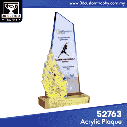 52763 Acrylic Plaque