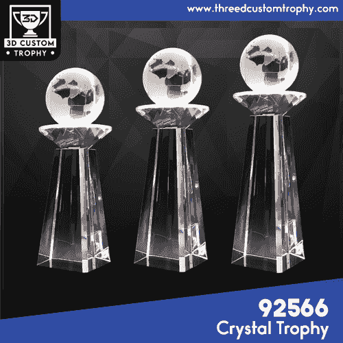 92566 Crystal Trophy