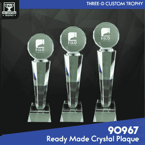 90967 Exclusive Crystal Trophy