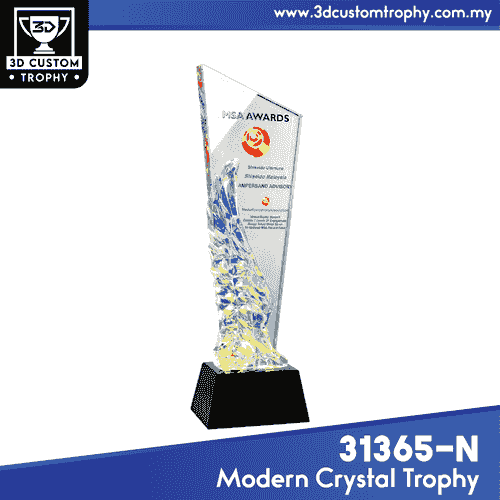 31365-N Exclusive Crystal Plaque