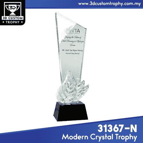 31367-N Exclusive Crystal Plaque