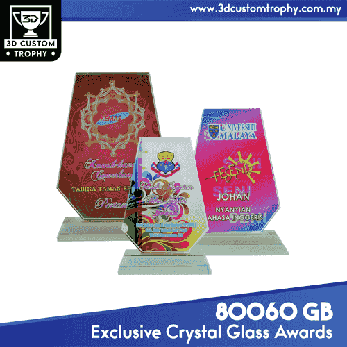 80060(GB) Exclusive Crystal Glass Awards