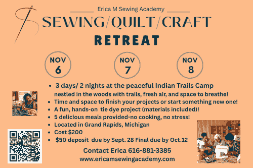 Sewing and Quilt Retreat