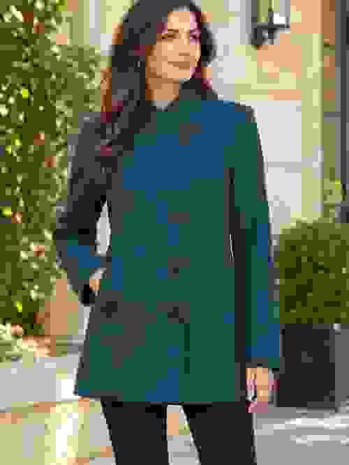 Chaquetón Christina Félix verde