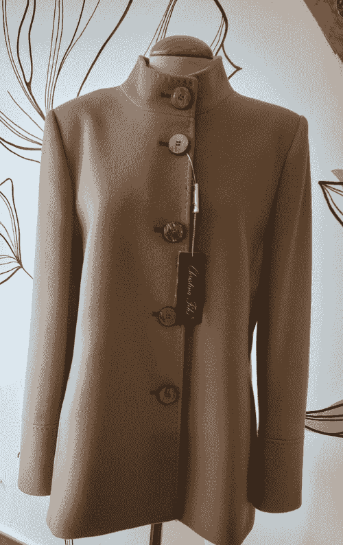 Chaquetón Christina Félix camel