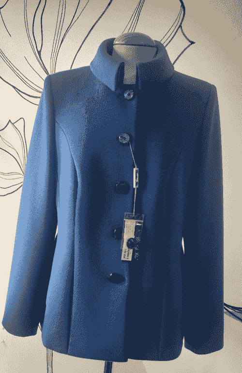 Chaquetón Christina Félix azul