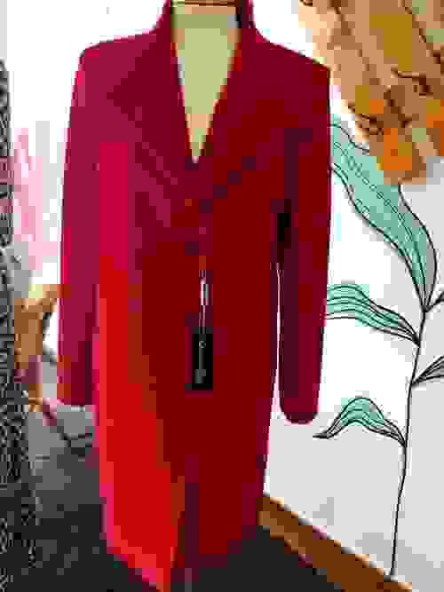 Abrigo Christina Felix rojo
