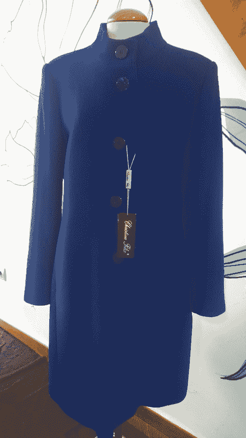Abrigo Christina Felix azul Klein