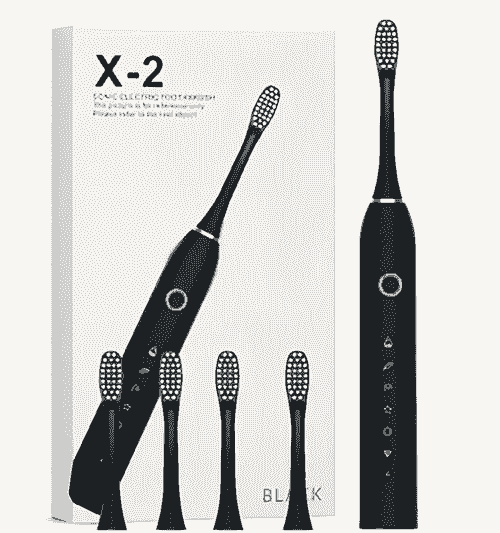 (KM-21) 42000VPM Sonic Electric Toothbrush -black