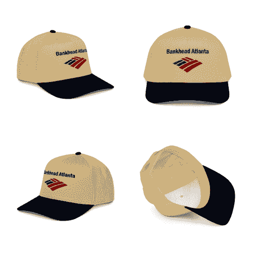 Bankhead Atlanta Snapback Hat | Khaki/Black