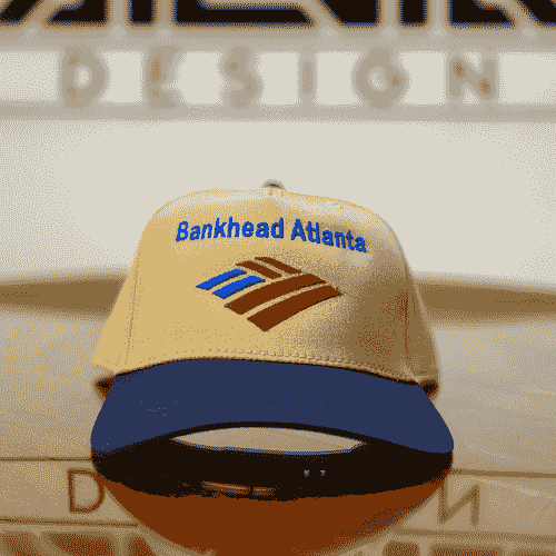 Bankhead Atlanta Snapback Hat | Khaki/Navy