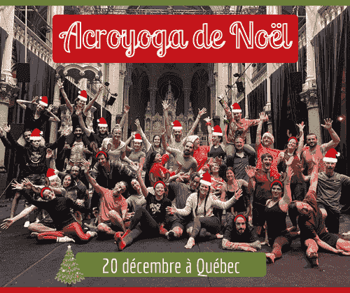 Acroyoga de Noël | 20 décembre | Machine de cirque - Québec