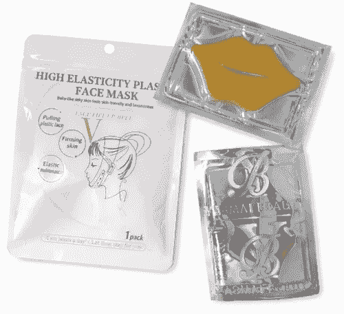 Gaine Lifftante Gris Rosé + patch Lèvres