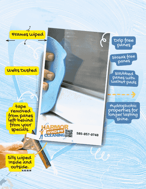 Interior and Exterior window cleaning