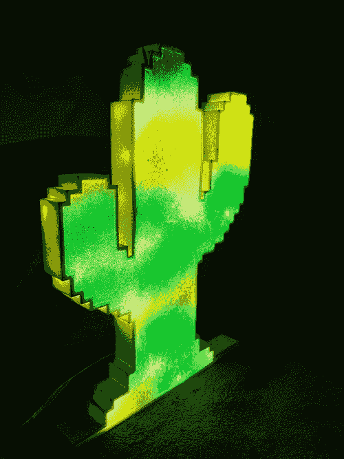 Glow Sculpture #2: Cactus