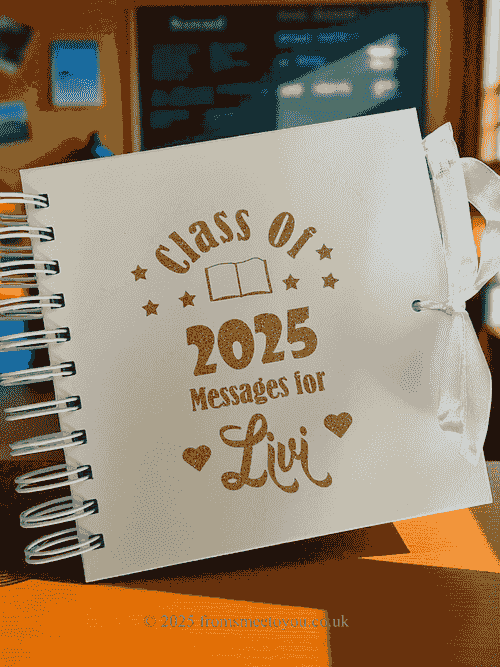 Featured - Personalised Leavers' Book