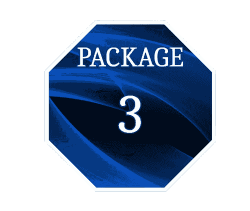 Package 3 Investment: $3,000 | Non-Refundable Deposit: $900