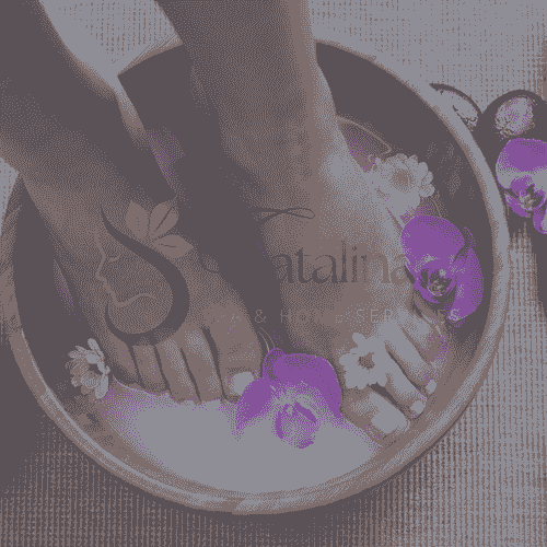 بديكير ومنكير قدمين فقط 