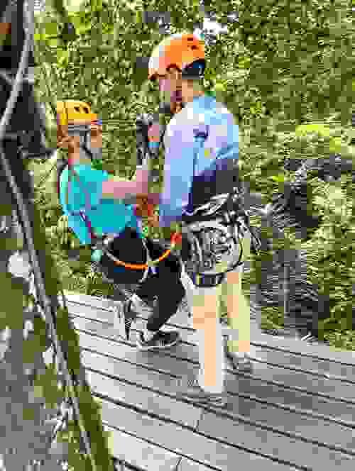 Canopy + Rappel + Tazan Swing 