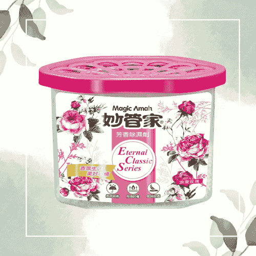 【妙管家】除濕劑 (玫瑰花) 400g*4入