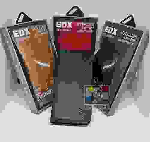 《 EDX》Vintage Leather With Insertable Card Slot Leather Case l《EDX》復古皮紋可插卡皮套