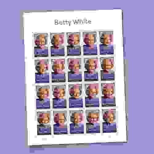 Betty White Forever First Class Postage Stamps