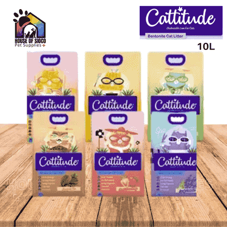 Cattitude Bentonite Cat Litter 10L