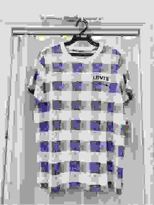 Levis  復古格子上衣