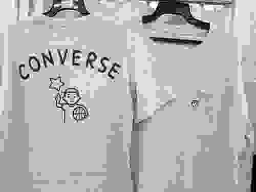 Converse x Noritake聯名款灰色上衣