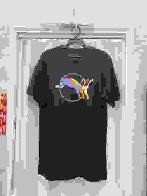 puma三色跳豹上衣