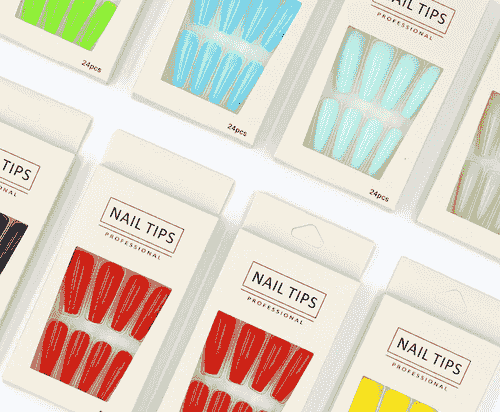 Best-Selling Long Colorful Press-On Nails
