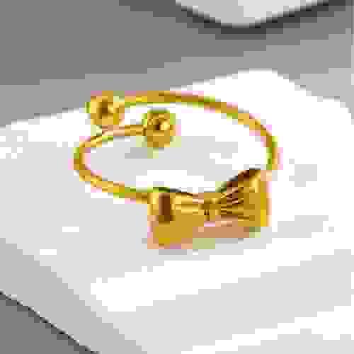 French Princess Style Bow Ring 