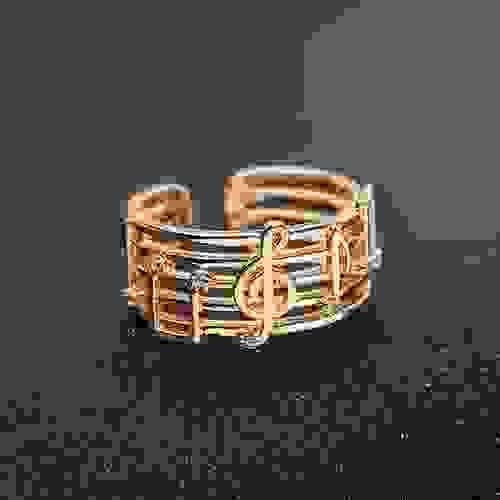  Creative Musical Note Ring