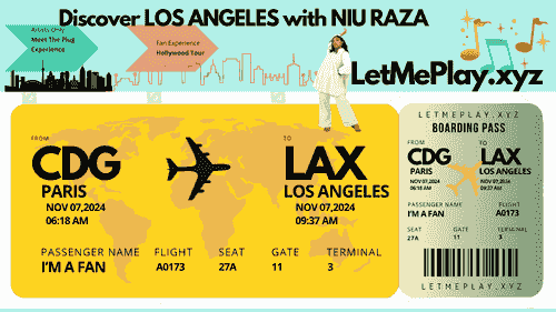 Paris to LA - 7 Day All-Inclusive Adventure with Niu Raza: An Immersive Music and Culture Experience