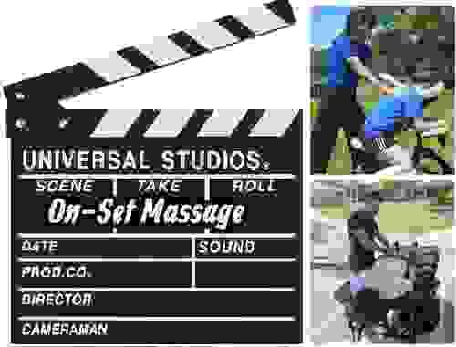 On Set Massage (At film or TV shooting fields, text to 323-416-9092 to make appointment)