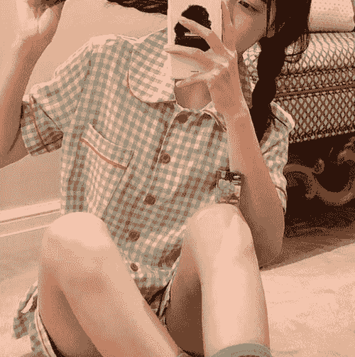 Striped Short Sleeve Pajamas