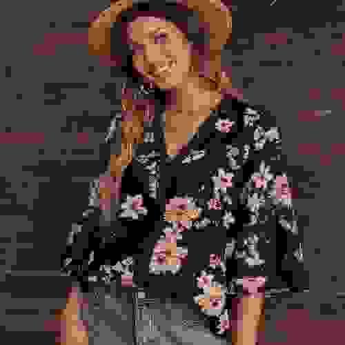 Floral skirt 