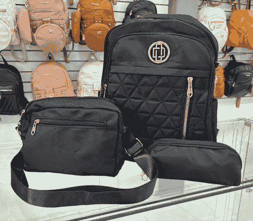 BOLSO 3 PIEZAS COD:X17