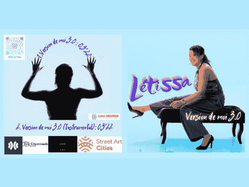 SINGLE CD 2 titres Version de moi 3.0 - Létissa