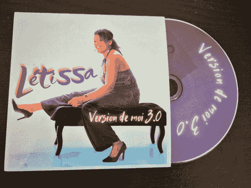 SINGLE CD 2 titres Version de moi 3.0 - Létissa