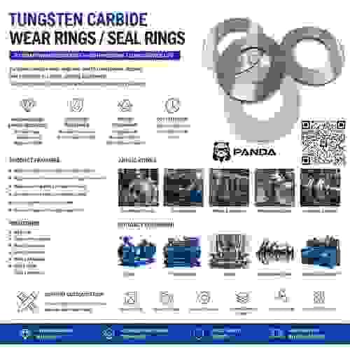 Premium Tungsten Carbide Wear Rings & Mechanical Seal Rings for Oil, Gas & Chemical Pumps | Panda