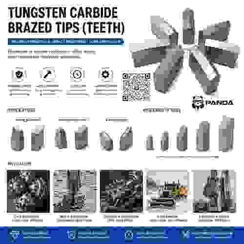 Premium Tungsten Carbide Mining Buttons & Inserts | Carbide Teeth for Oilfield Drilling, DTH Bits