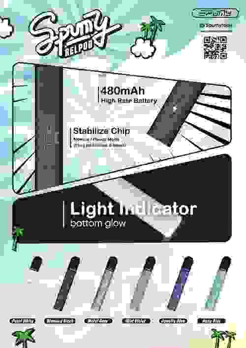 【SPUMY冰熊正品】5代主機 適用冰熊5代煙彈 MEEL5代煙彈-TW蒸汽樂園 